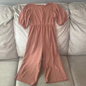 USED zara girls jumpsuit size 6